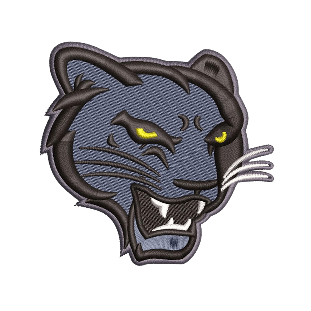 Custom 3D embroidered patches example from GetUSAPatches