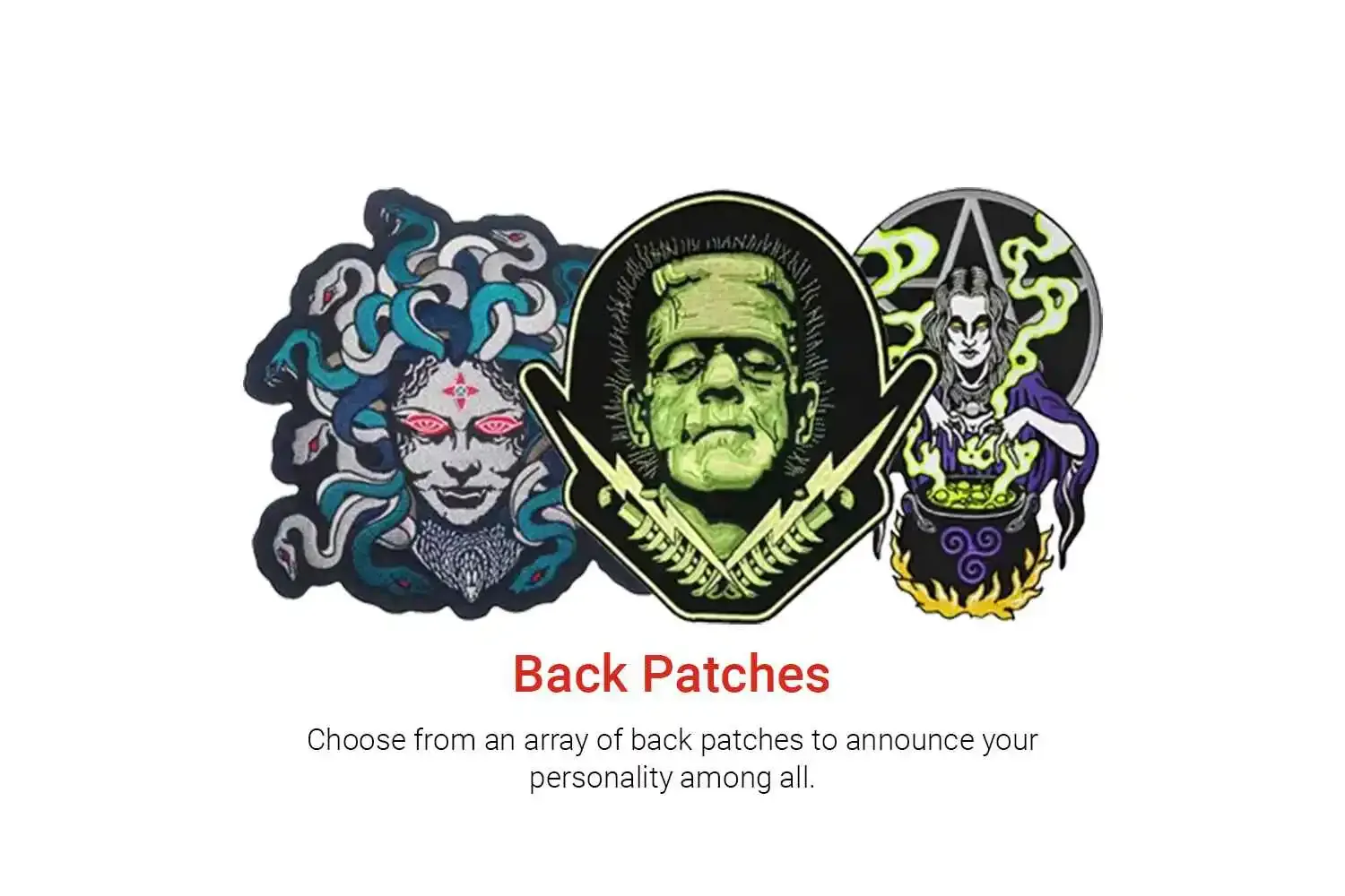 Custom back patches example from GetUSAPatches