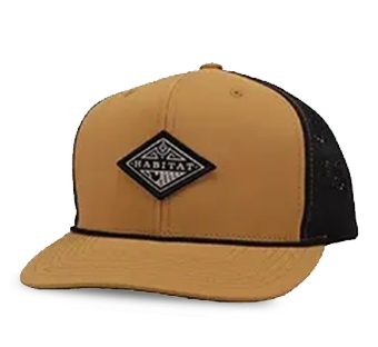 Custom hat patches example from GetUSAPatches