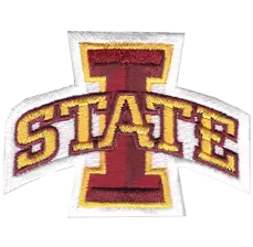 Custom university & sports team patch produced by GetUSAPatches