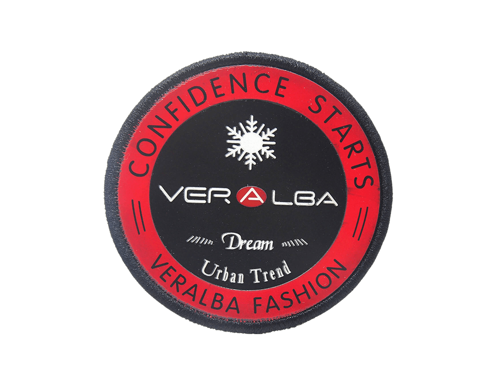 Custom brand & business patch produced by GetUSAPatches