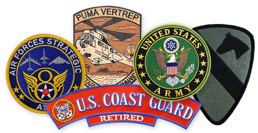 Custom Military & Morale Patches sample