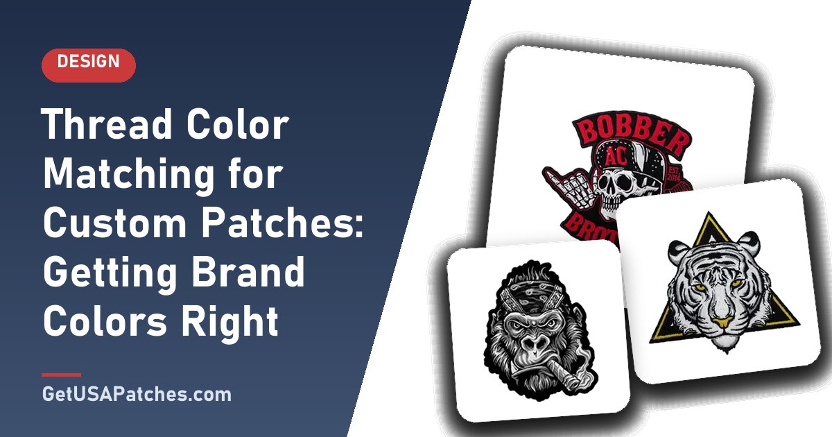 Thread Color Matching for Custom Patches: Getting Brand Colors Right
