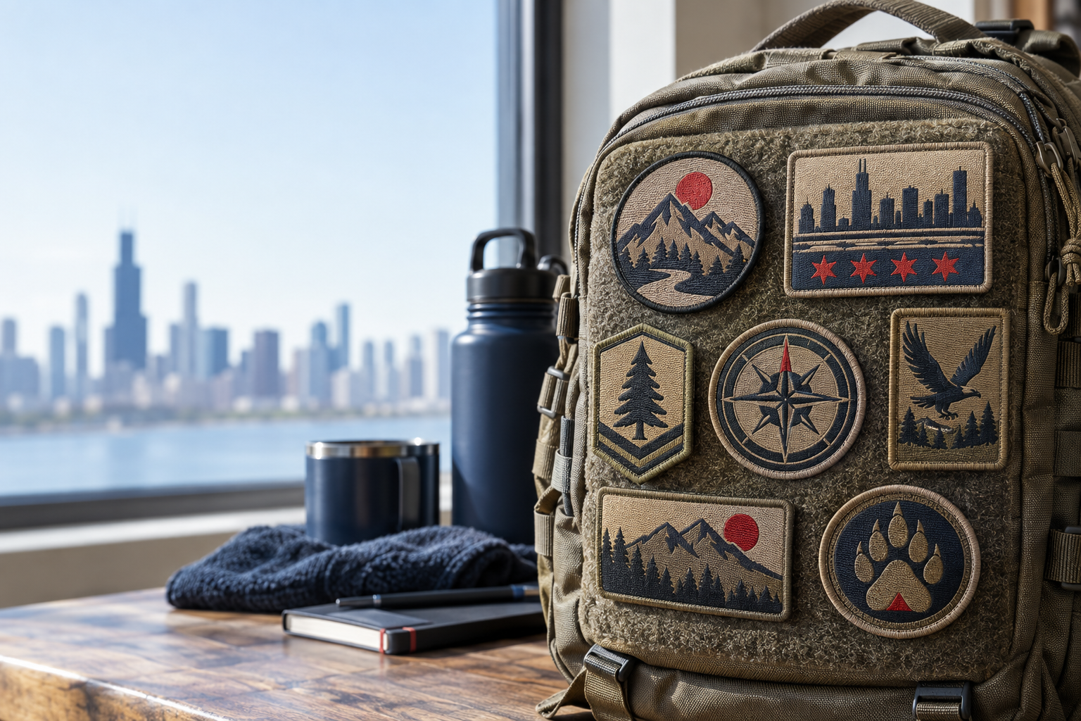 Budget and premium custom military patches Chicago families can compare for jackets, caps, and hook-and-loop panels
