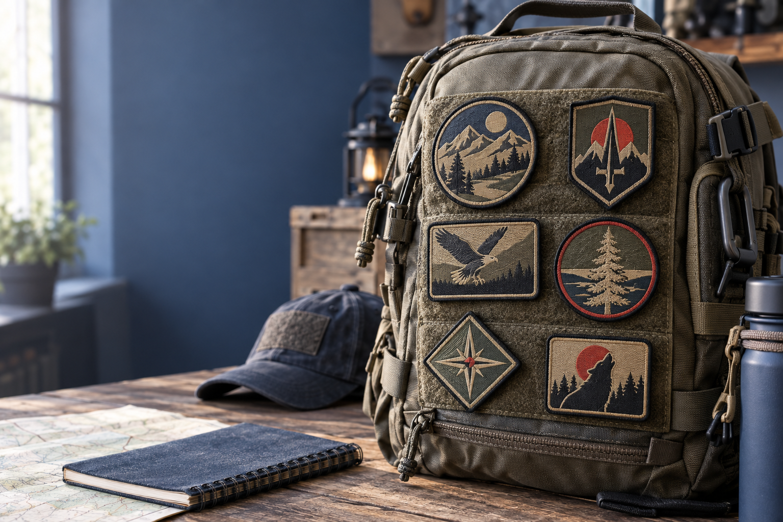 Style and backing comparison for custom military patches Houston veterans groups can order