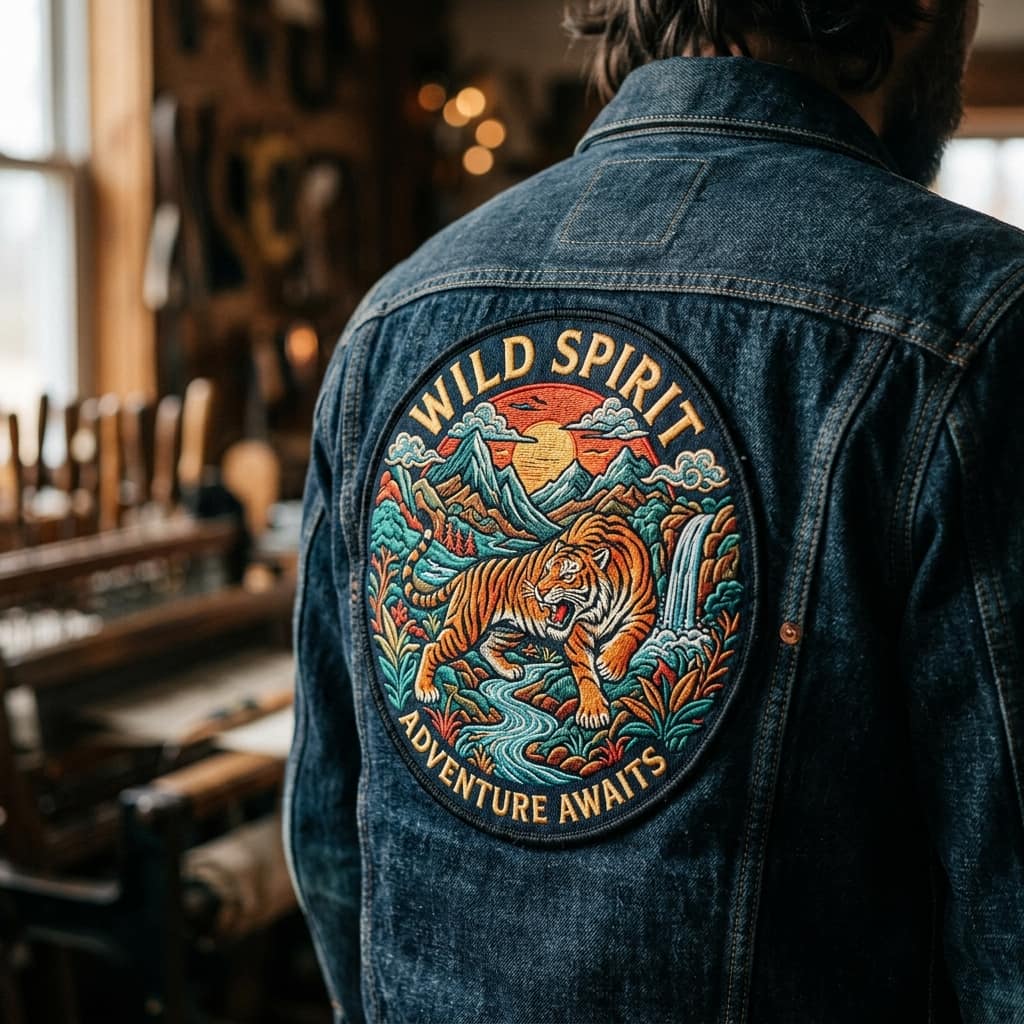 Custom patch sample from GetUSAPatches in Corona, California